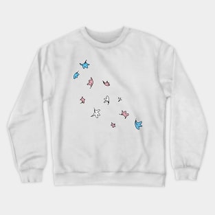 Heartstopper Leaves (Transgender colours) Crewneck Sweatshirt